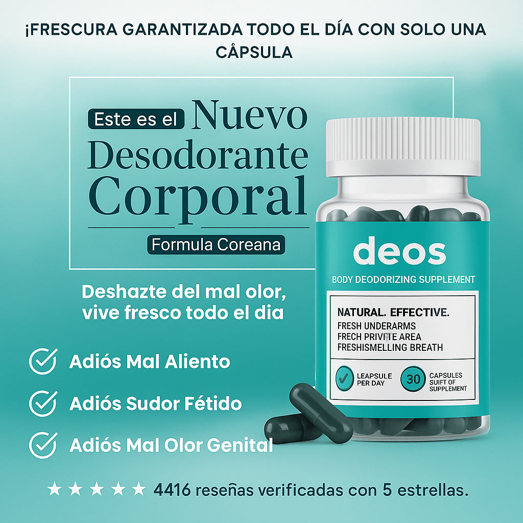 ✨ Deos Cero Olor ™  ✨ Desodorante corporal 💧 Sin olor. Sólo tú. 🌿💪